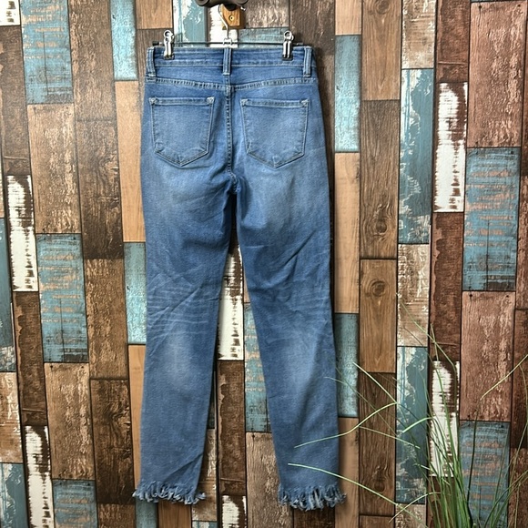 Kancan 3/25 skinny fringe bottom jeans - Picture 10 of 13